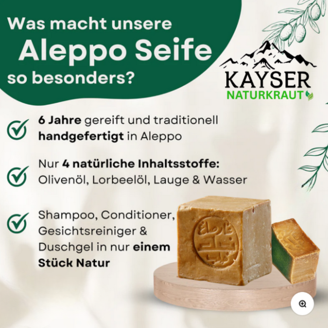 Premium Aleppo Seife